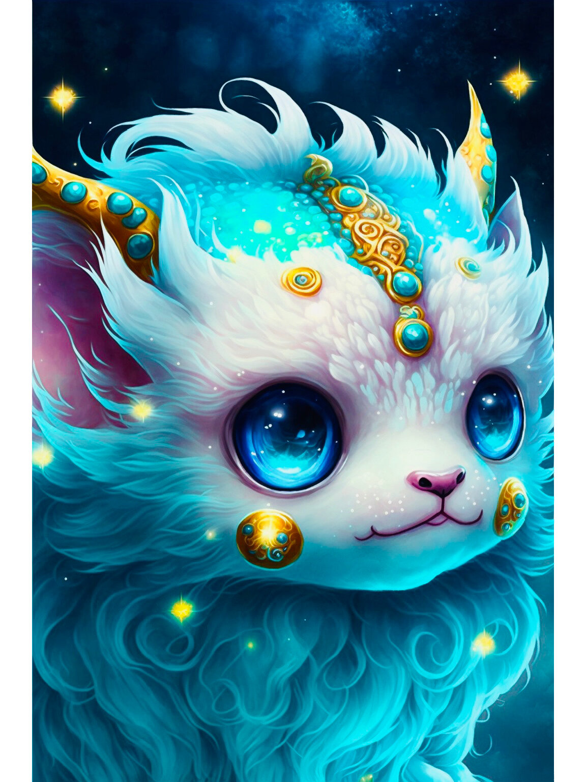 麒麟寓意祥瑞!萌版麒麟,可可爱爱!