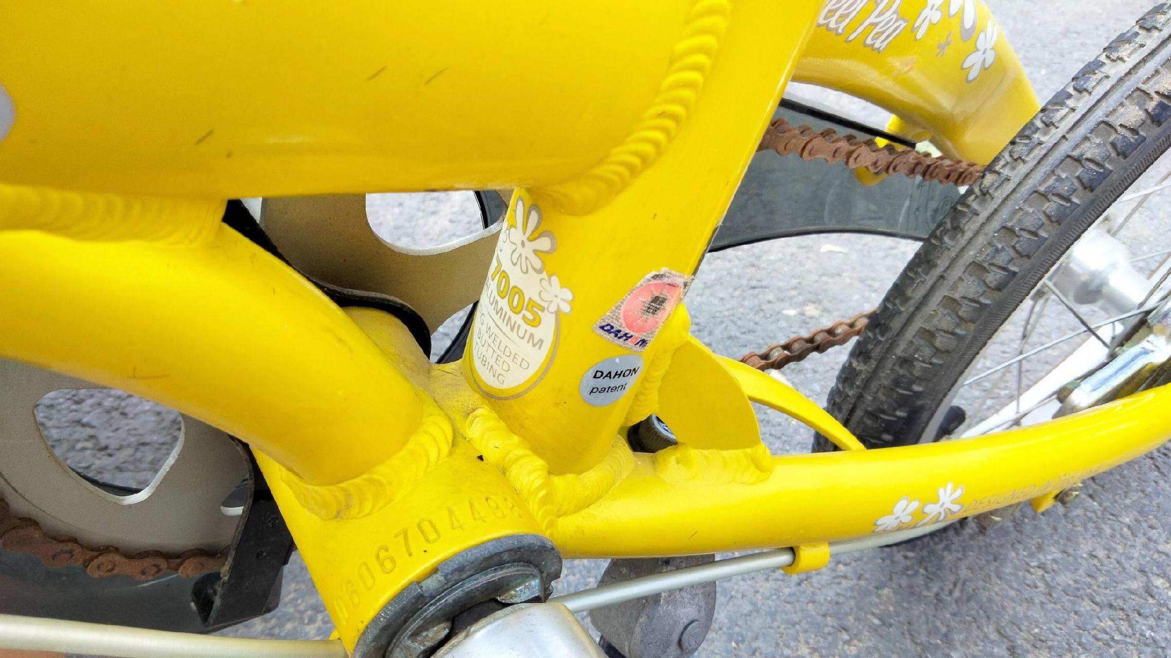 美国大行412,独脚鸡花花版,绝版,收藏改装级    7005铝,收藏,骑行都不