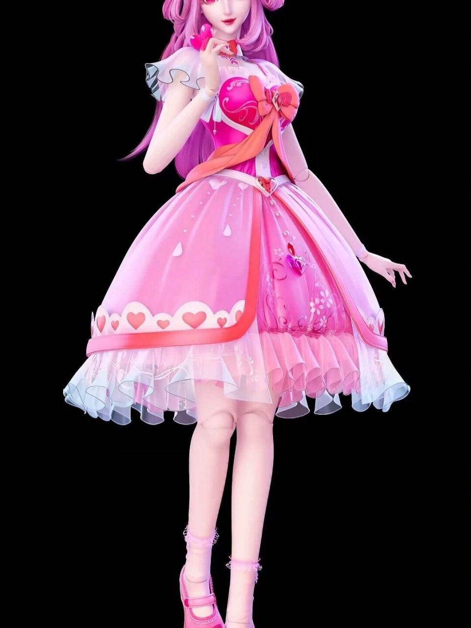 叶罗丽精灵梦六大公主 里有冰公主韩冰晶,情公主艾珍的4大照片