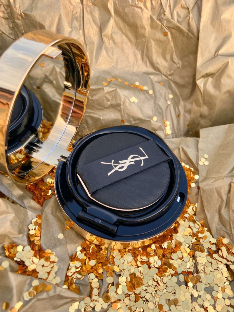 92ysl星钻墨水气垫真实测评! 墨水气垫出限定啦!天呐!