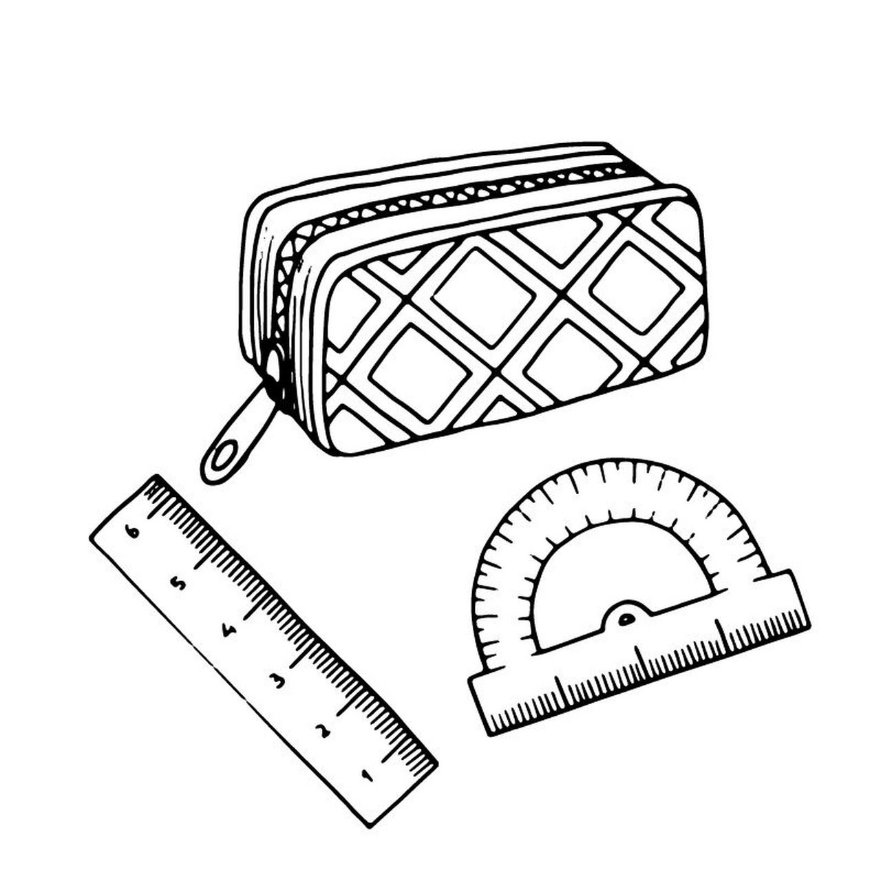 文具简笔画 合集图片