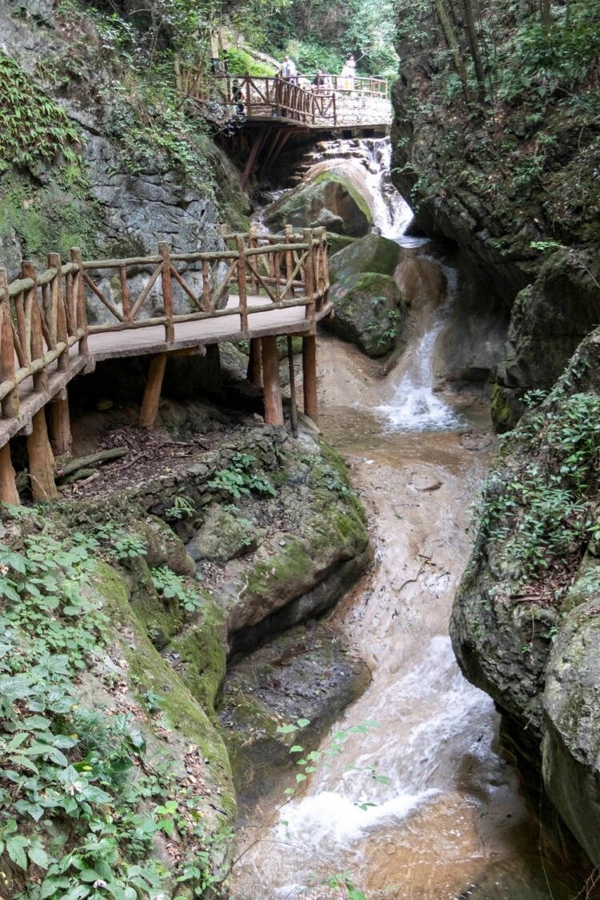 湖北香水河风景区图片