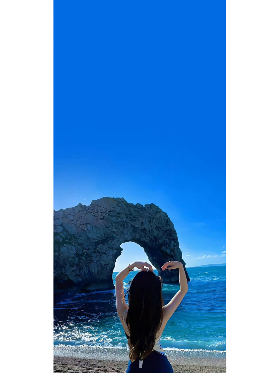 iphone高清壁纸—蓝色的大海