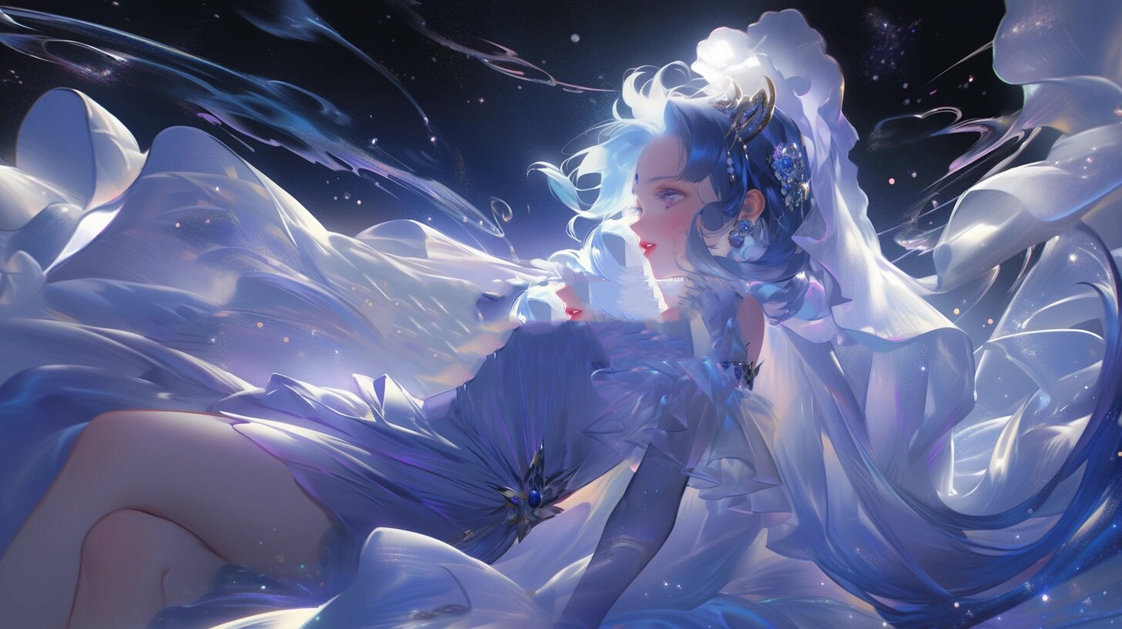 王者系列|貂蝉幻阙歌 美战同人壁纸 横版 一套共5张