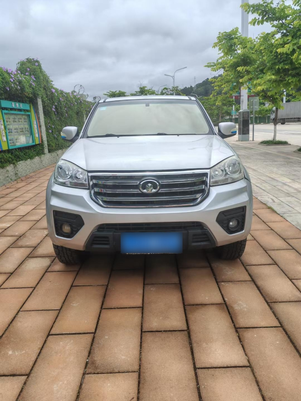 今日刚刚成功拿下一台2019年上牌长城风骏5 皮卡 2.