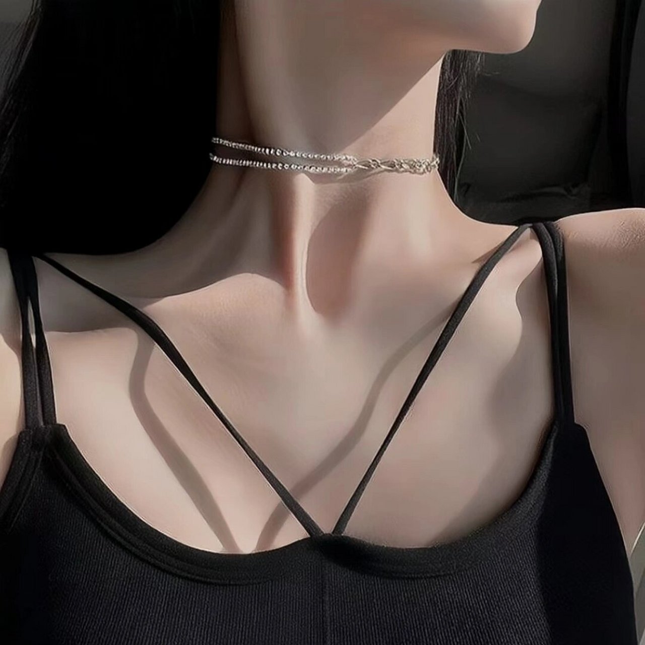 女生锁骨头像 2022年超火女生性感头像#优质女生头像# #性感女孩
