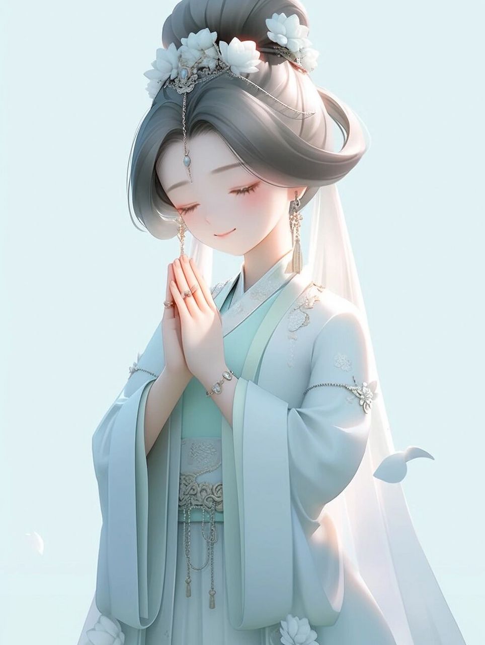 古风壁纸||青衣·佛系少女97