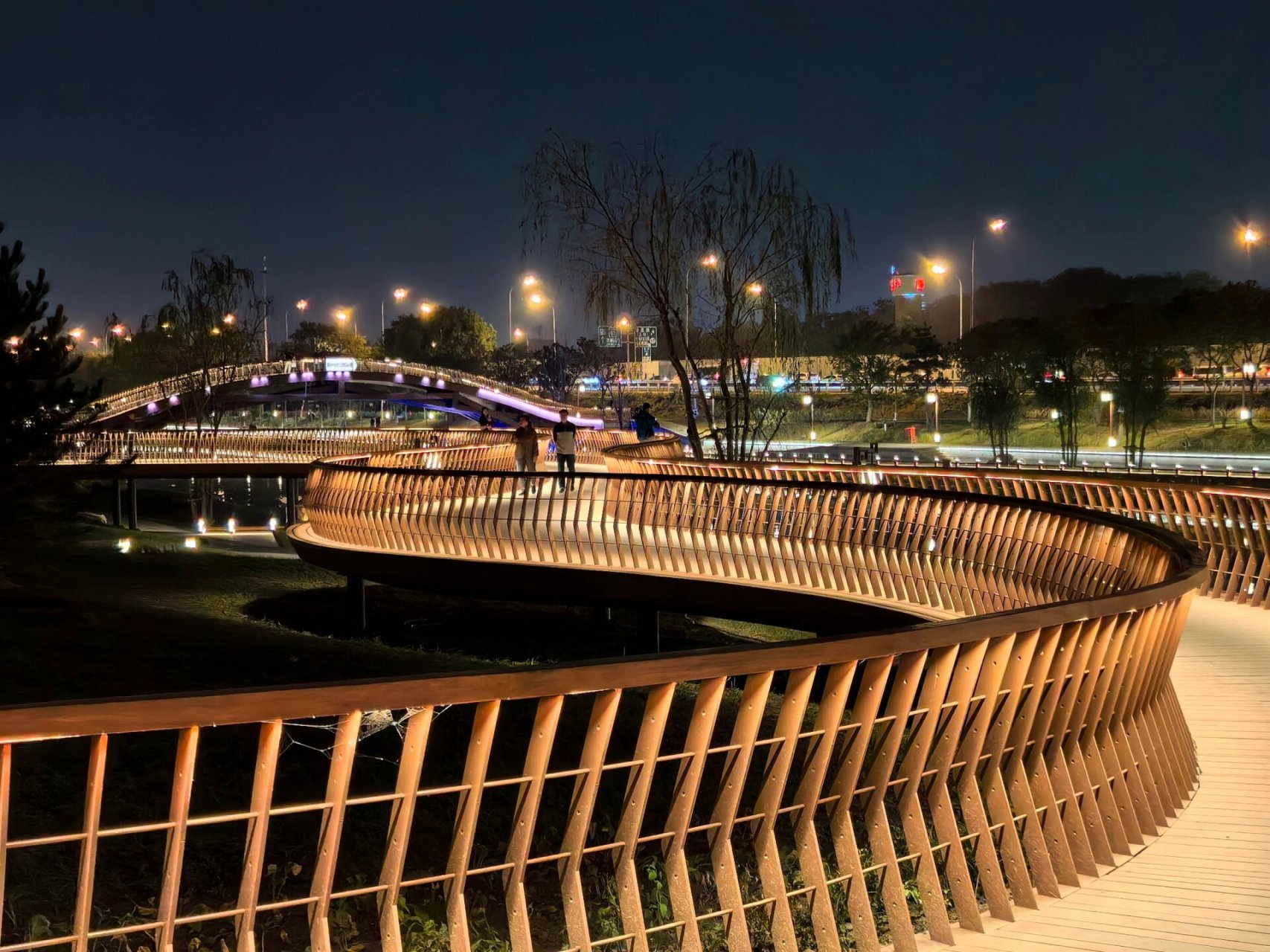 清河之洲,滨水绿廊 "树村闸影"老闸口的脱胎换骨