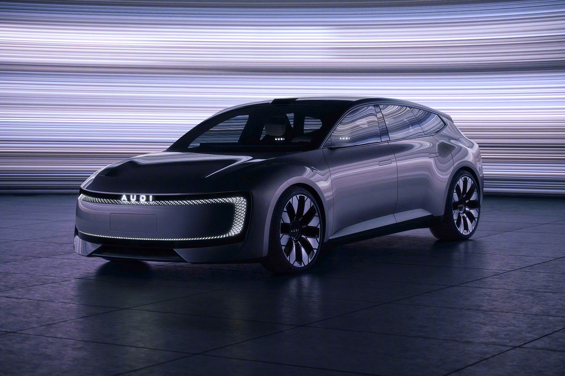 上汽合作的最新成果——新豪华电动品牌audi正式发布,首款概念车audi