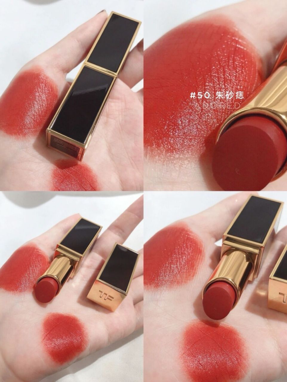 新品速递97秋冬撩系口红 tf新色宛如心头朱砂痣 	 摩登细黑管秋冬