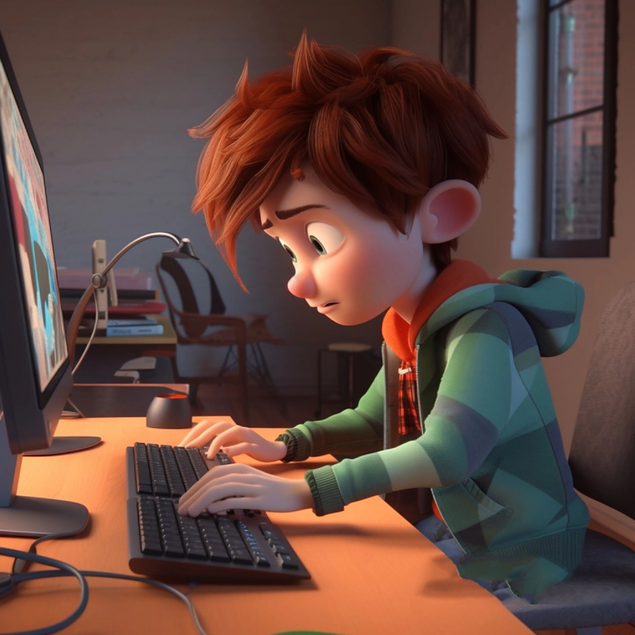 用midjourney怎么做职场男孩?