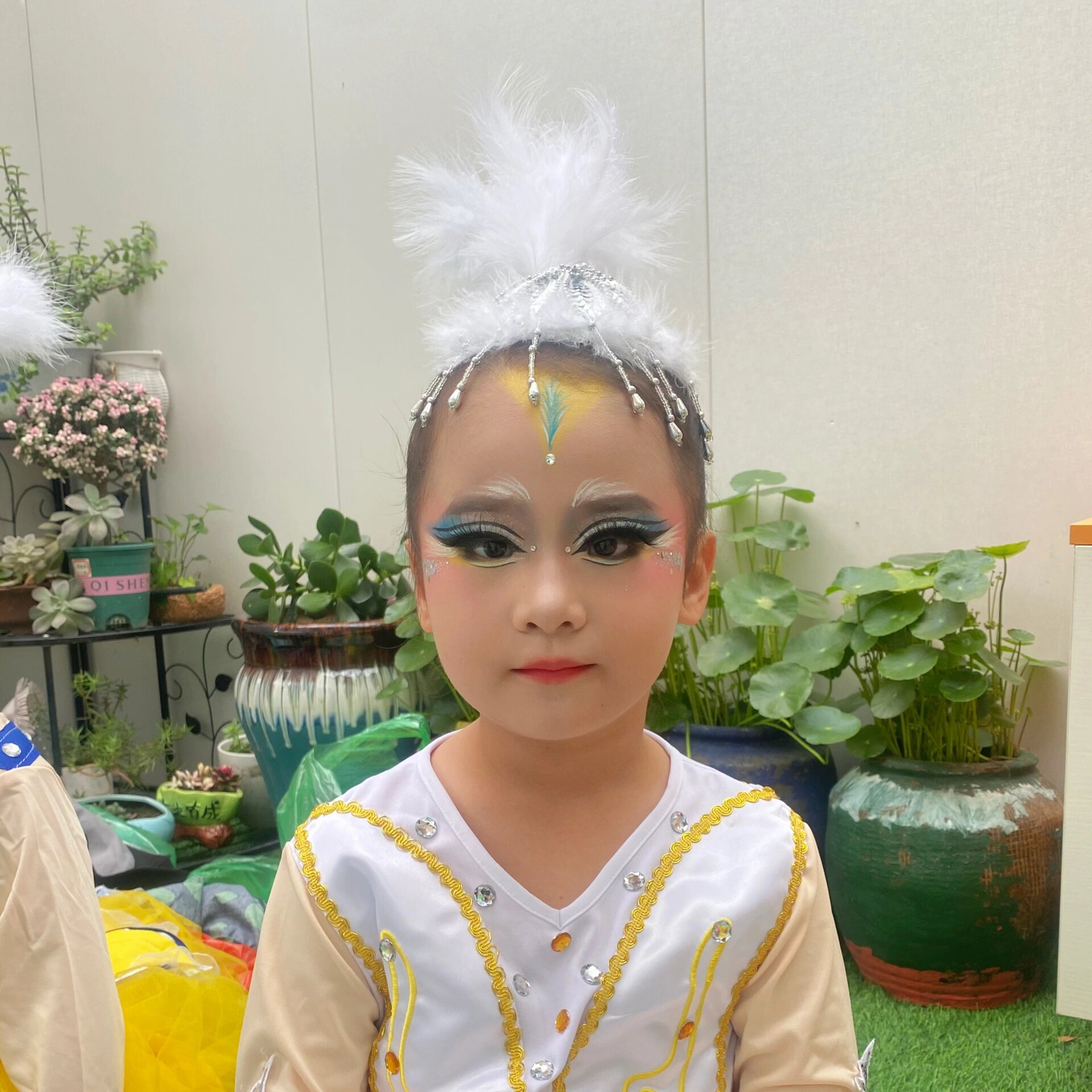 舞台妆小鸟妆 今日份化妆