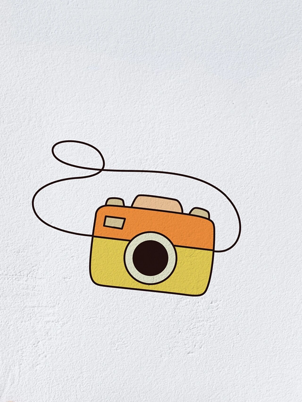 相机简笔画(内附过程图)