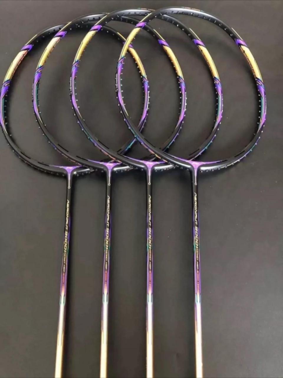 李宁风动9000i 羽毛球拍进攻比赛专用单拍  顶级高端全新拍  规格:4ug