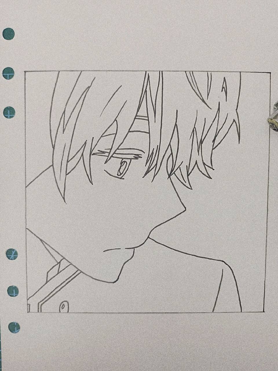 手把手教你画折木奉太郎 这又是谁的老公让我看看