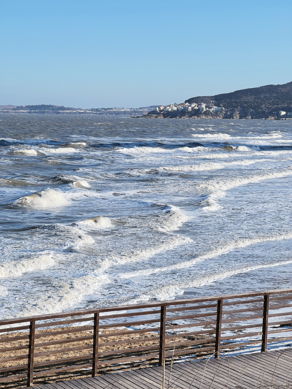 附攻略 一定要来看看下雪的海边98威海 我终于来了01 	 6015