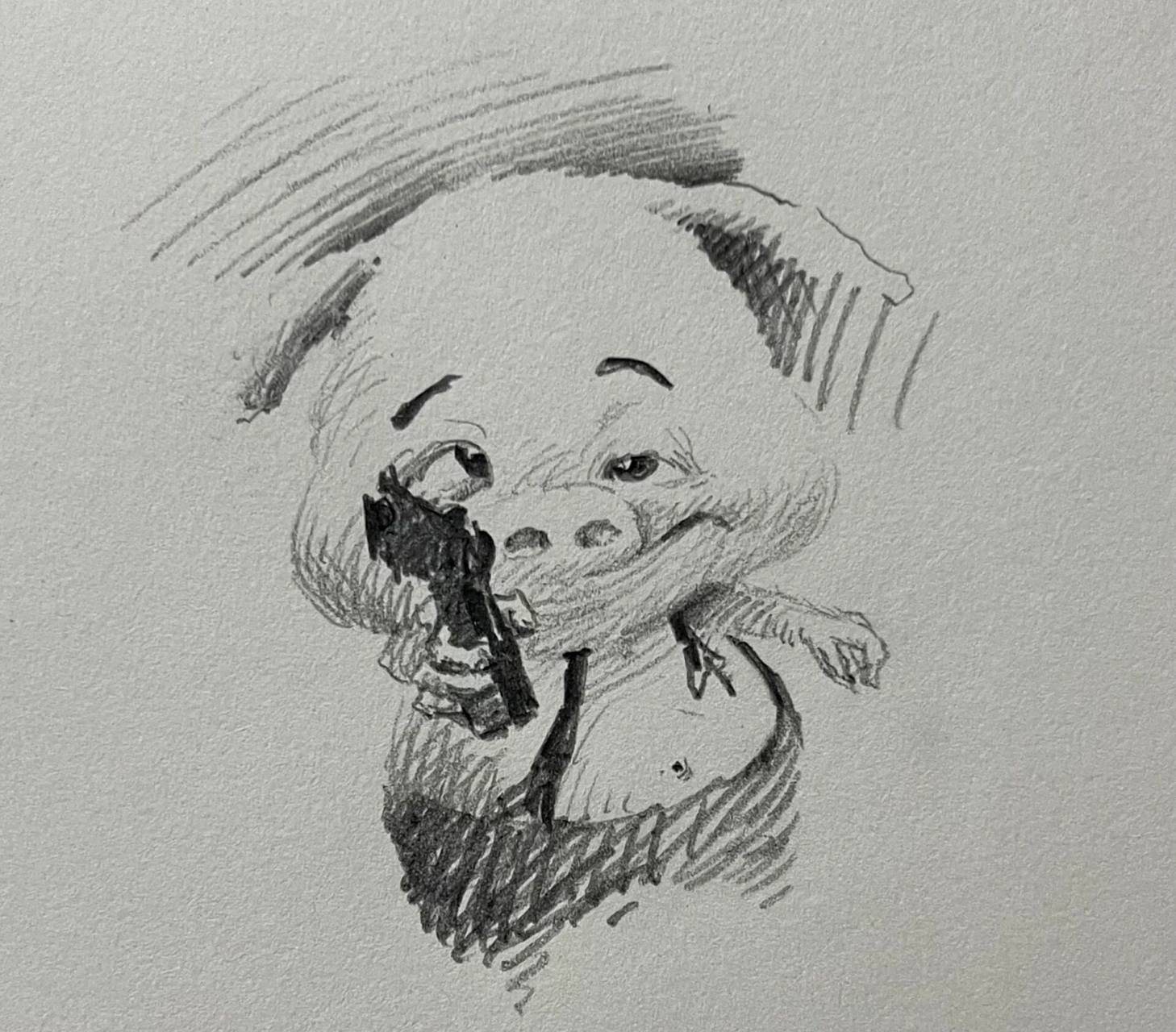 谁教你这么画猪猪侠的?