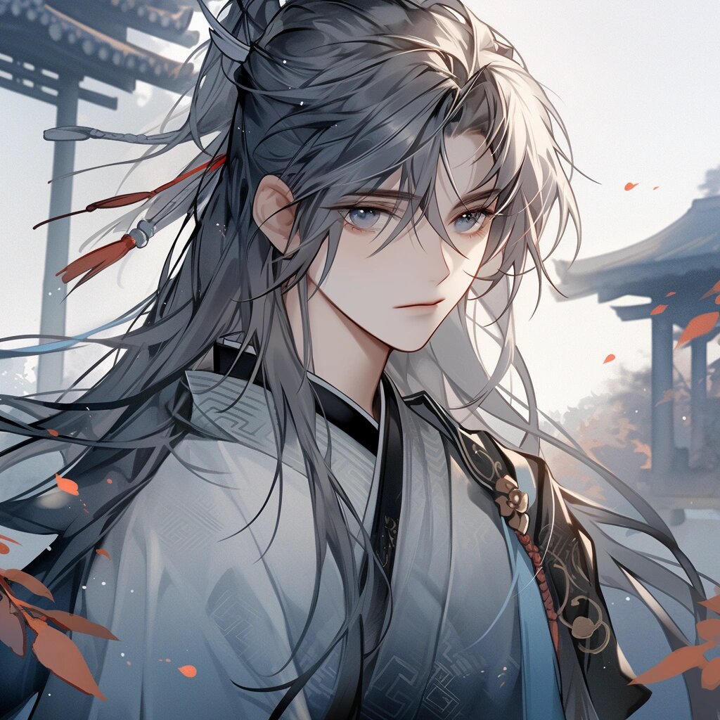 国风动漫高冷帅气少年|古风头像|.@闲云液鹤的动态