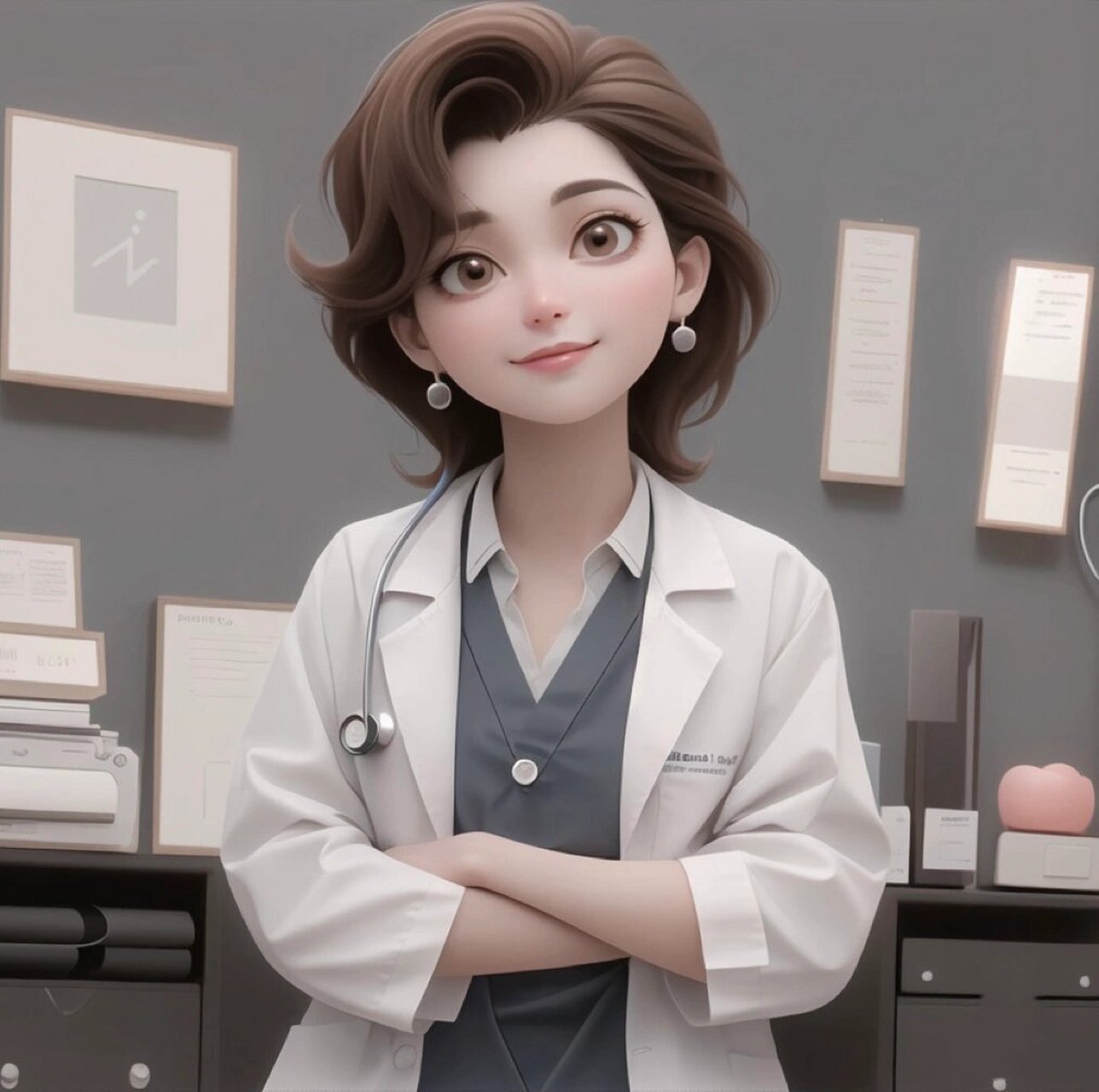 医生头像第三弹,最美白衣天使0193