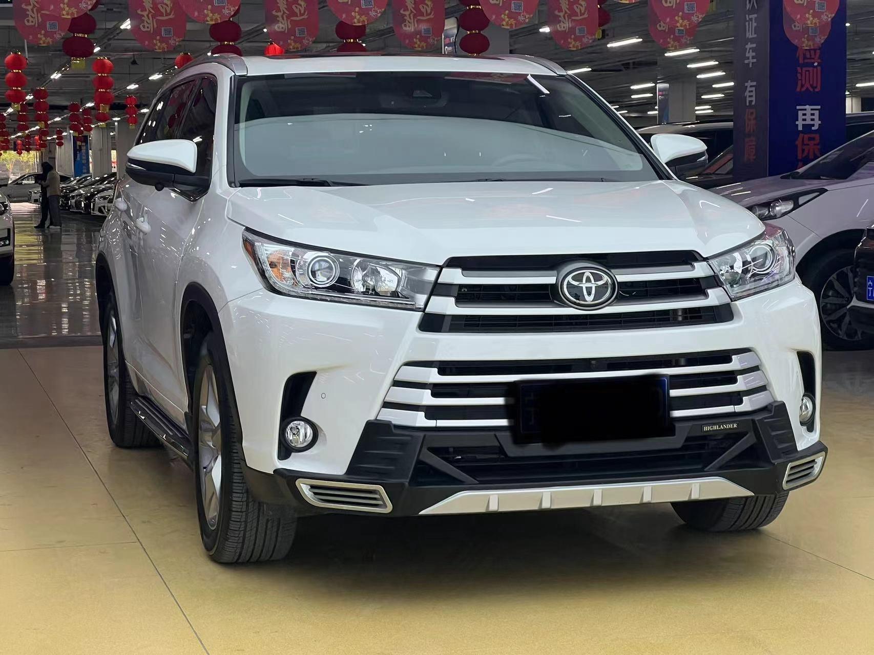 【车辆款型】 :2021款丰田汉兰达  2.