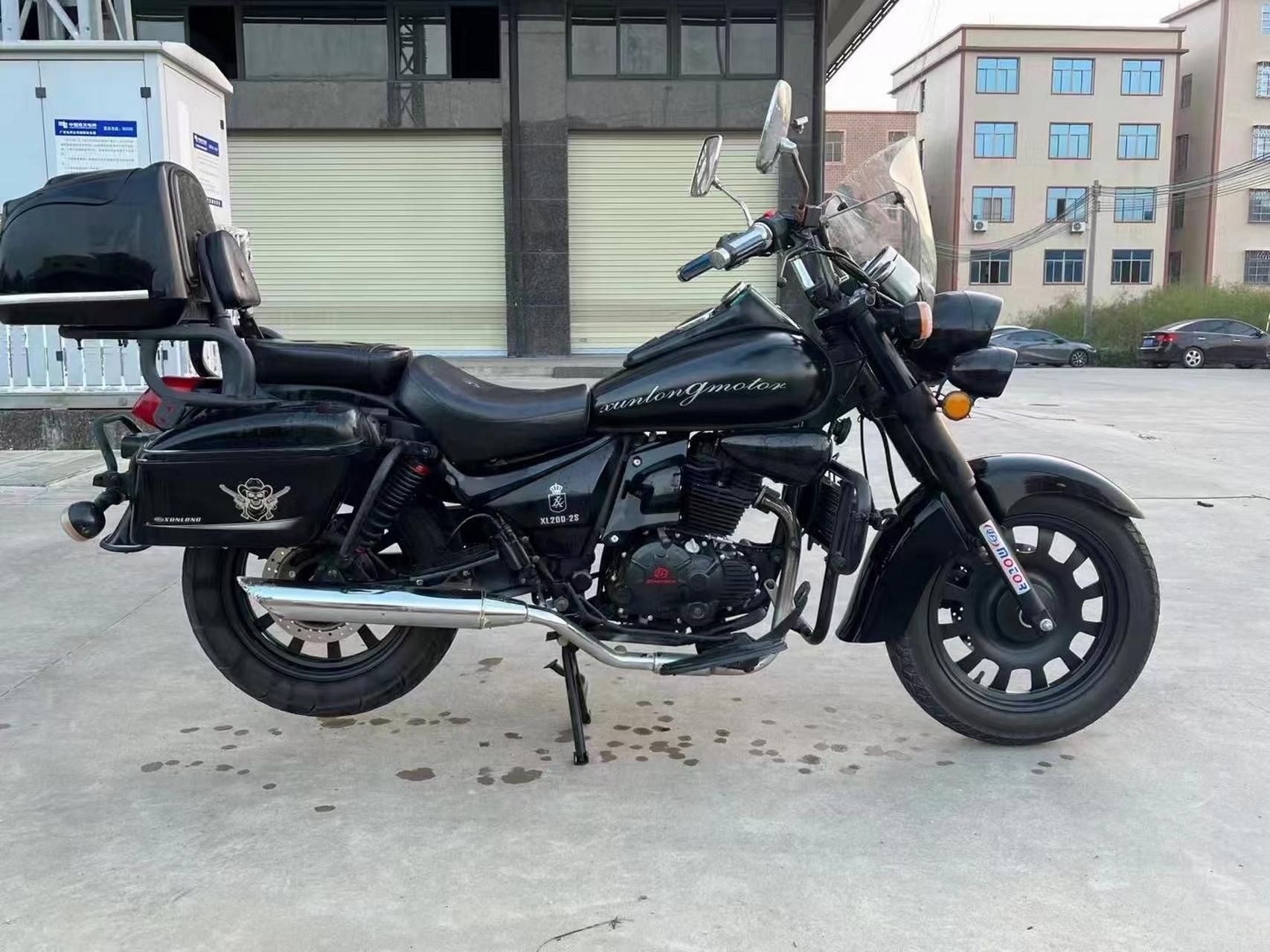 迅龙太子 国四电喷宗申发动机200cc发动机带平衡轴 前后碟刹 带保险杠