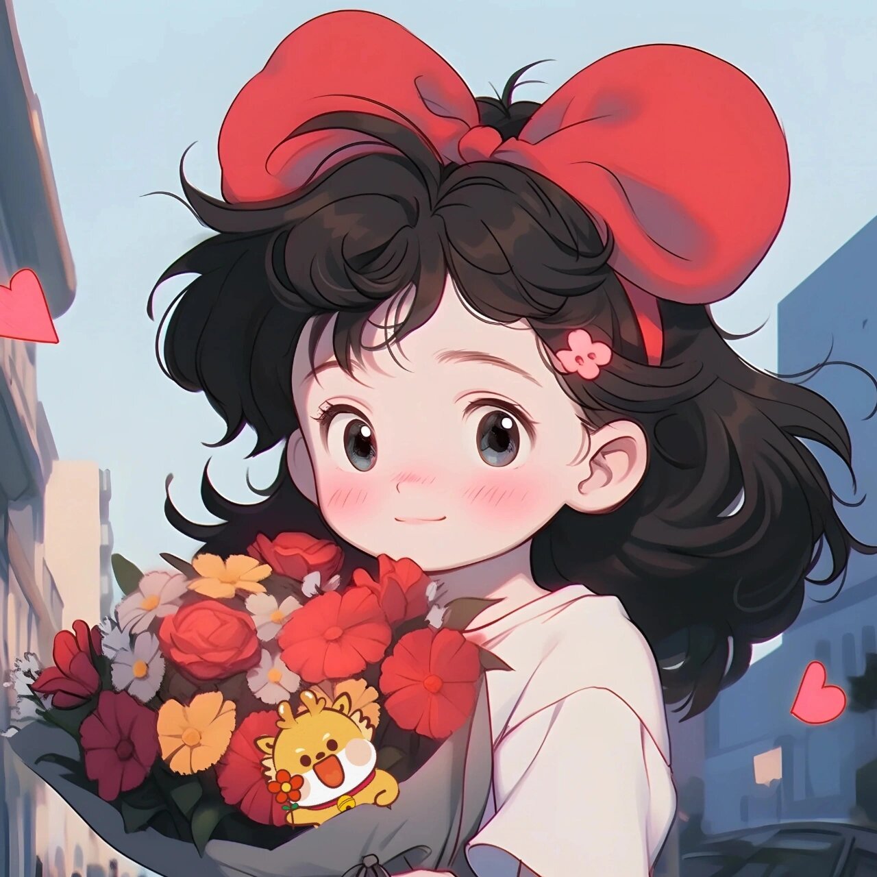 超甜孕妈头像情侣龙宝宝孕妈孕爸头像可爱