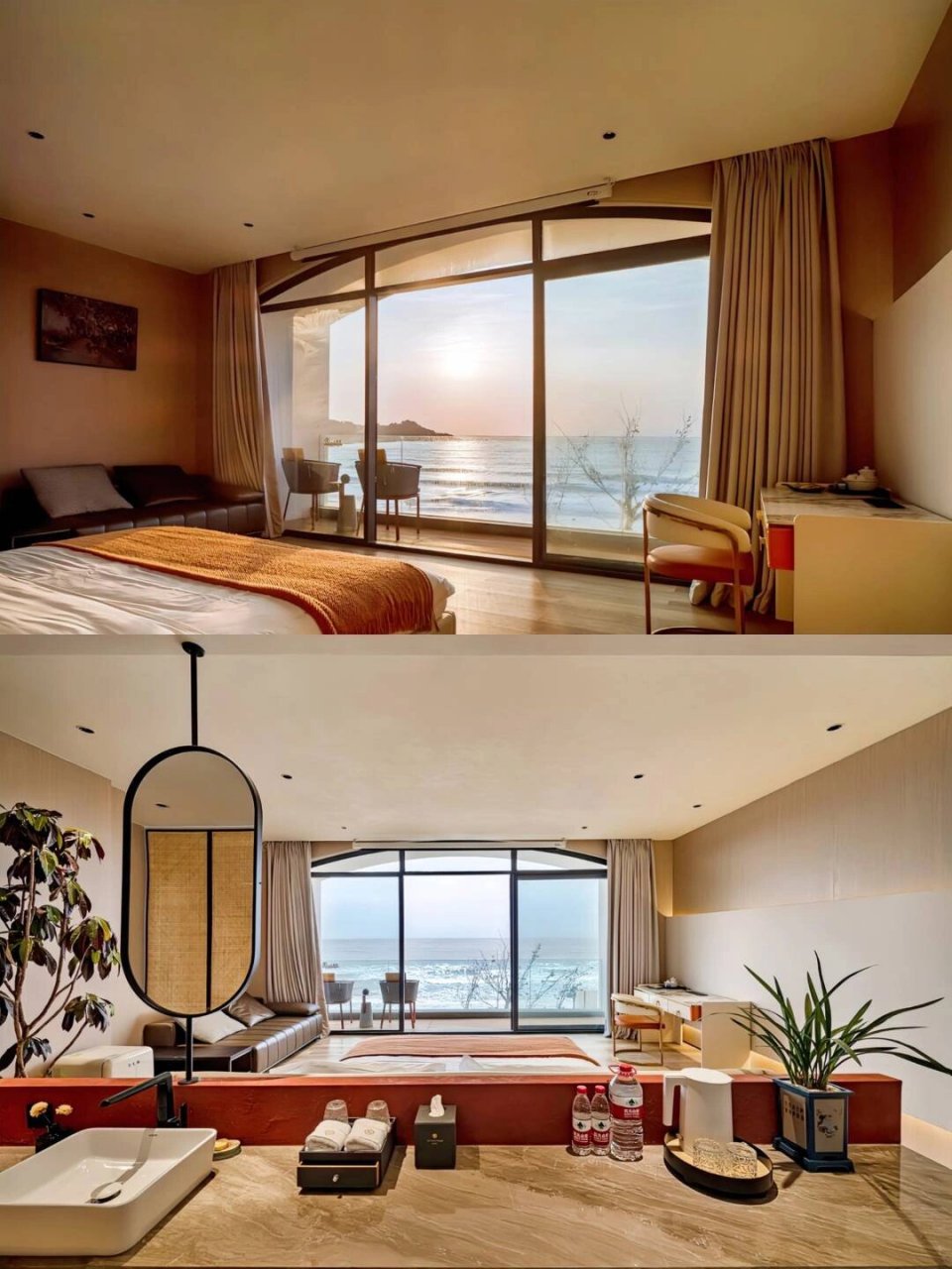 出门就是青澳湾沙滩的民宿!