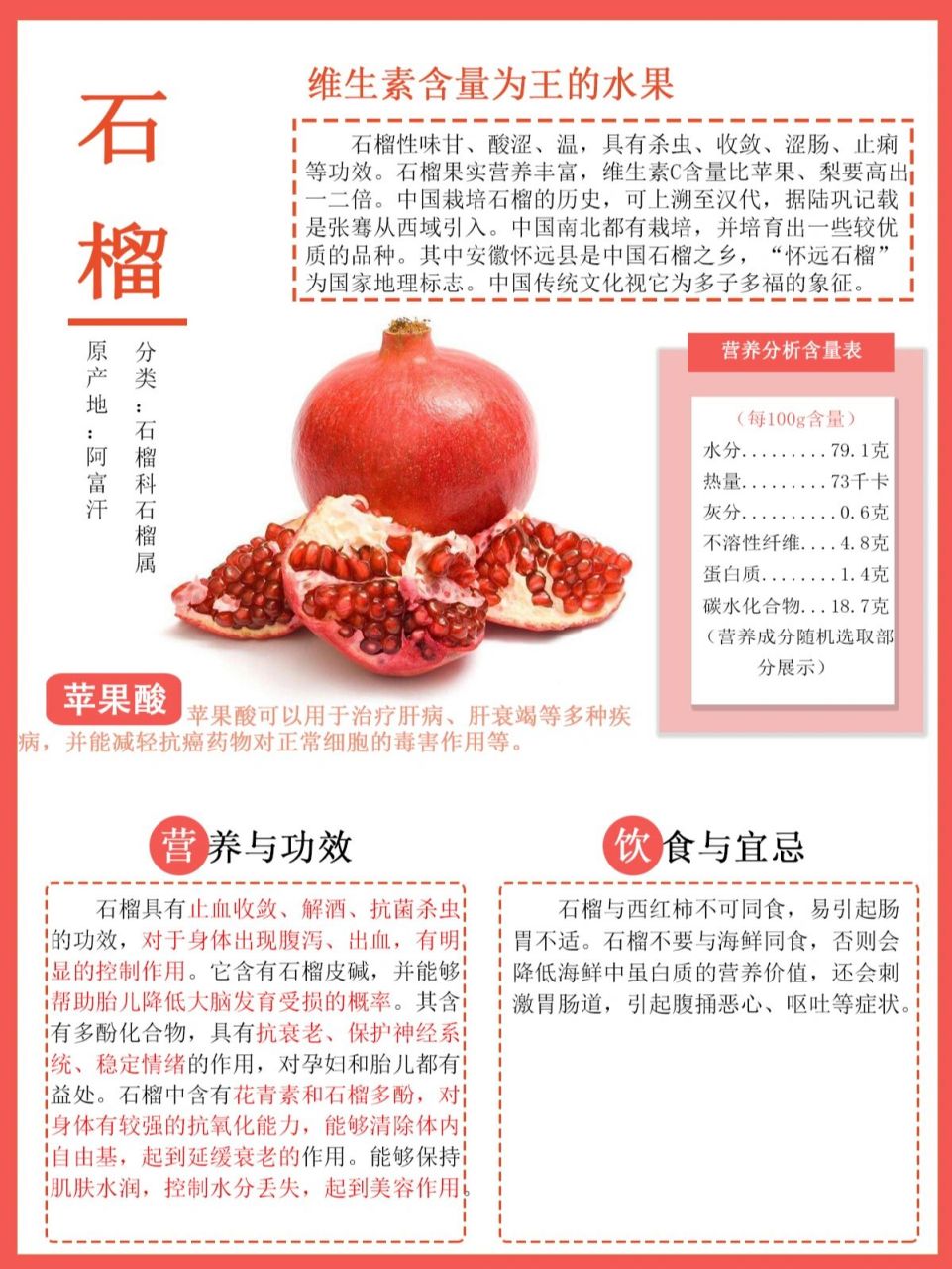 水果的秘密—石榴 96石榴具有止血收敛,解酒,抗菌杀虫的功效,对于