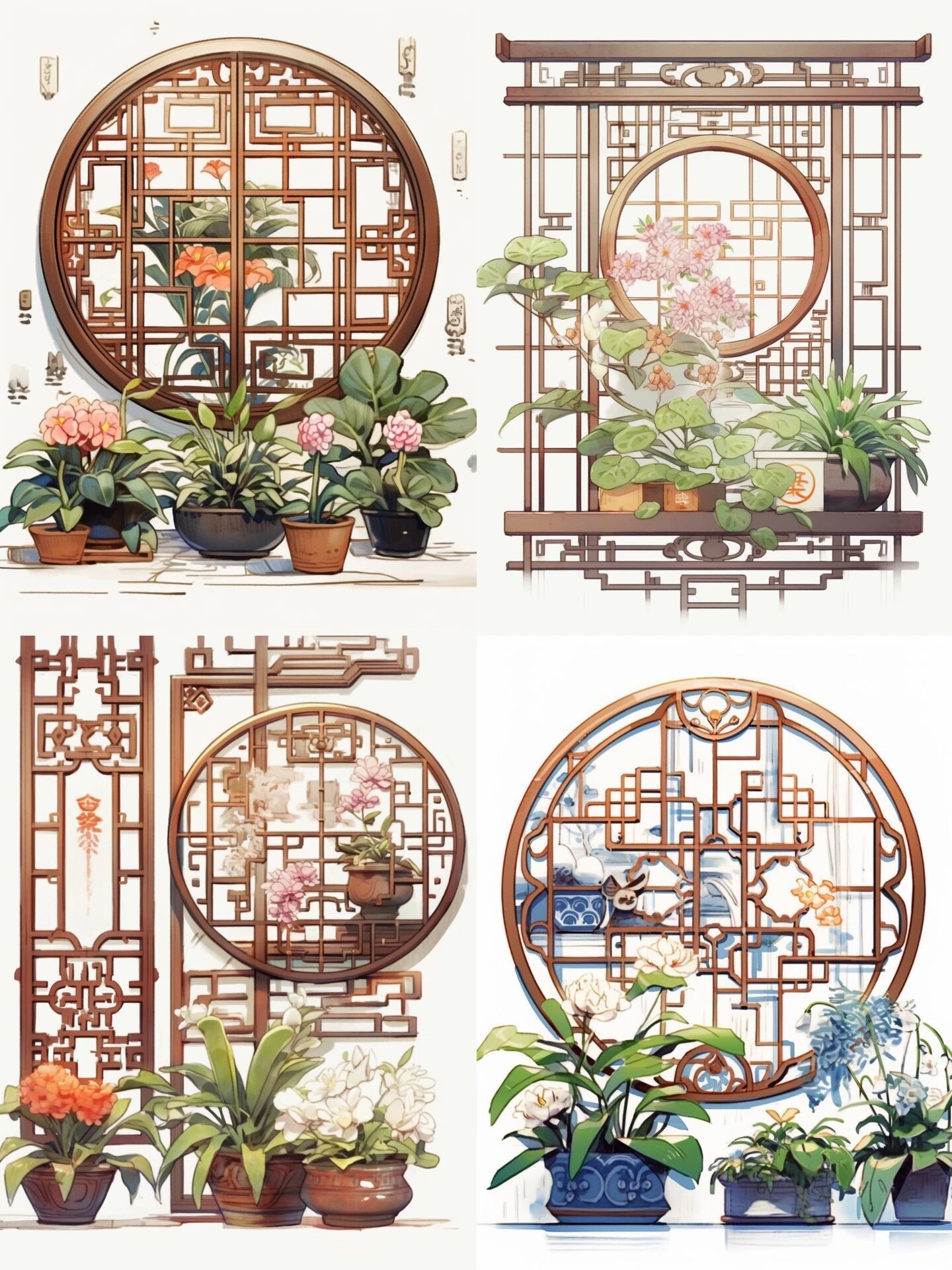中式花窗