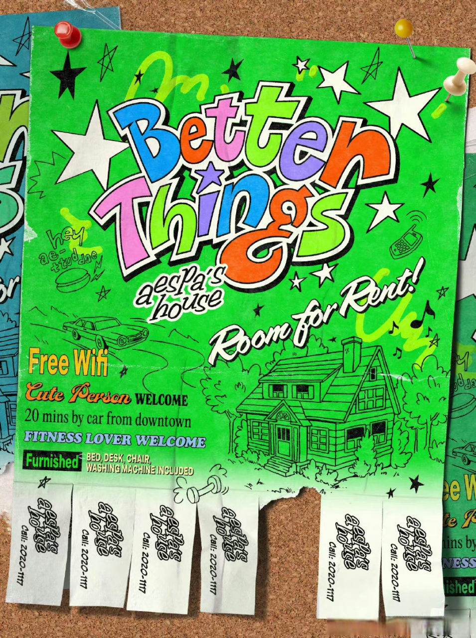 aespa##aespa英单预告海报# aespa英文单曲预告海报释出