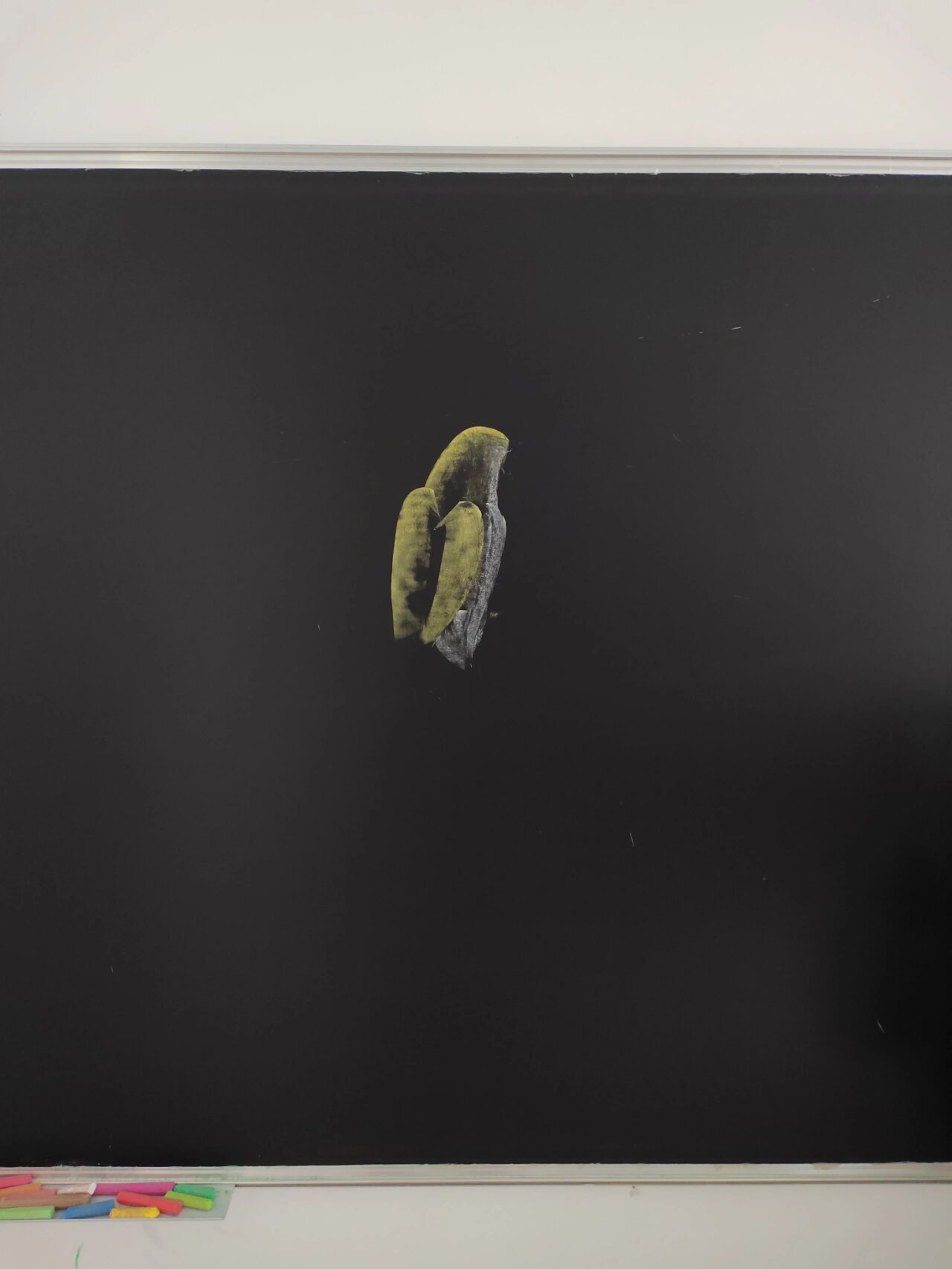 粉笔画|鸟(附绘画过程图