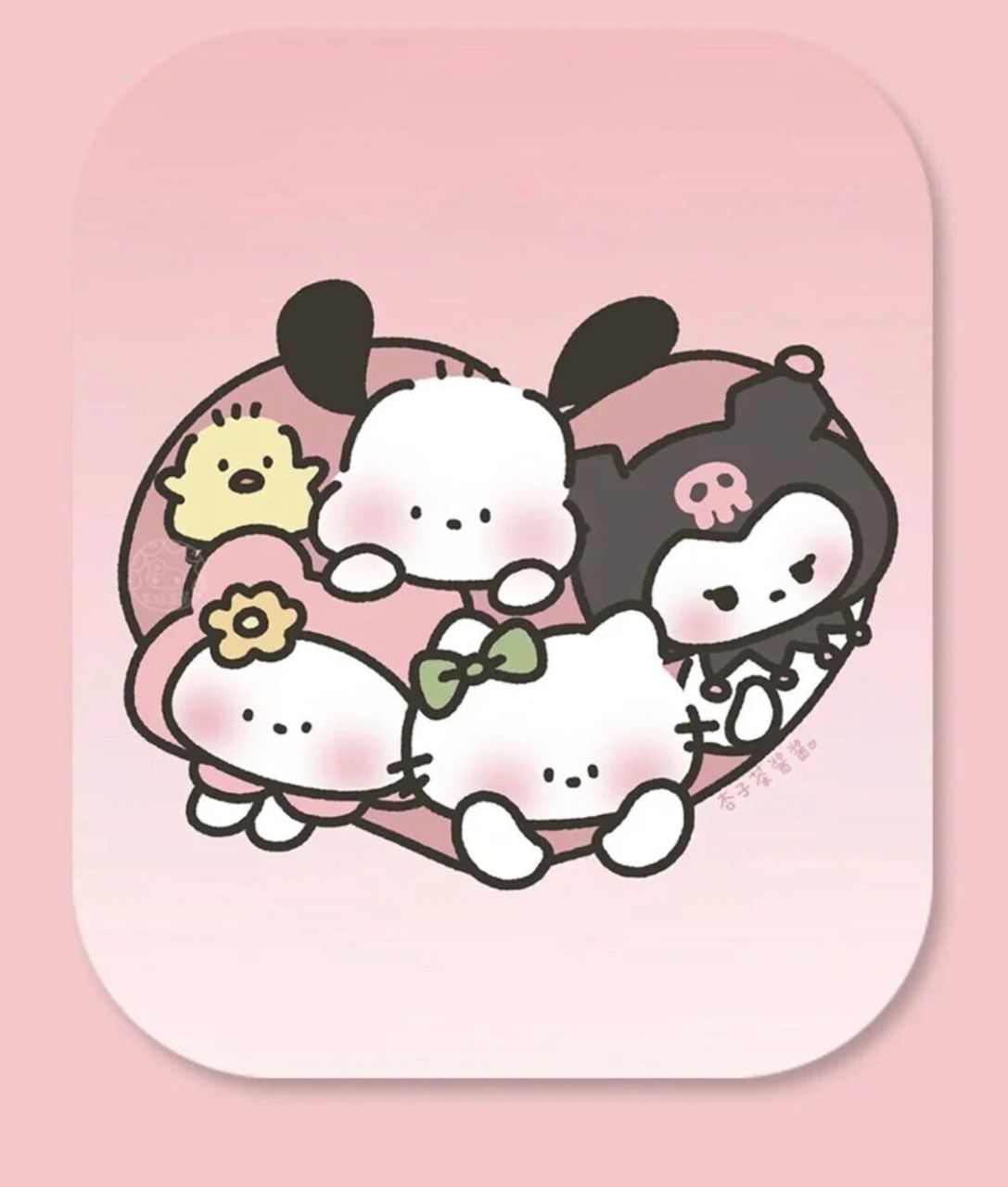 分享一波粉色壁纸 手表壁纸哦!直接截屏即可啦 小天才也可以用!