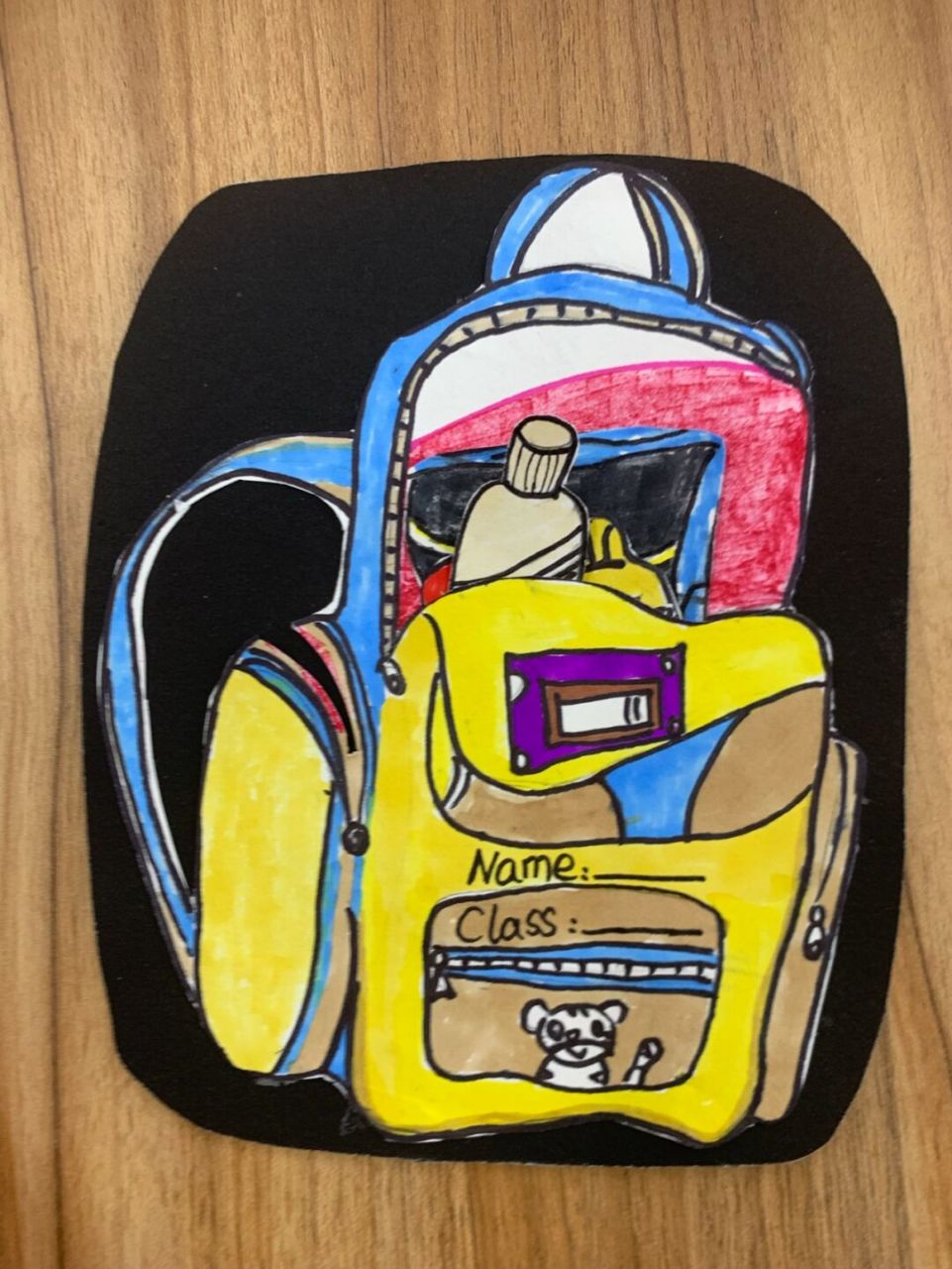 小学英语特色作业 my schoolbag #双减英语怎么学