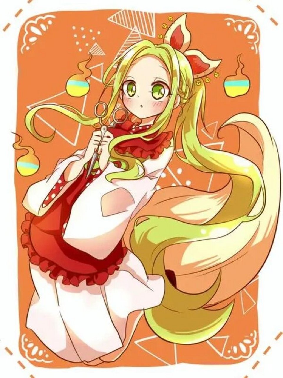 弥子小姐壁纸🌟 狐狸乌冬也是很可爱的呀