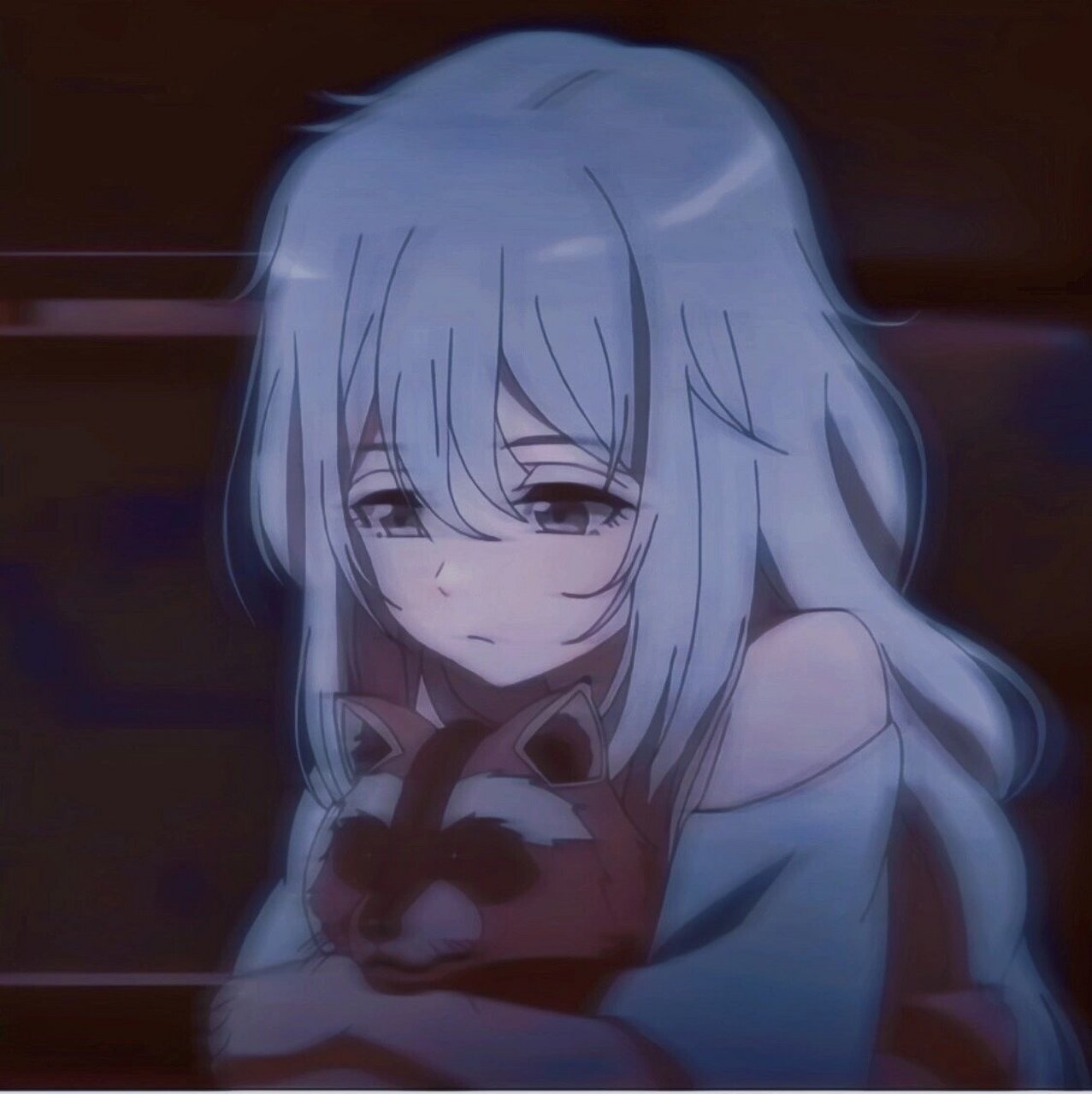 模糊女头 | 动漫 高级 ins风 "散场是难免的 尽兴而归就够了.