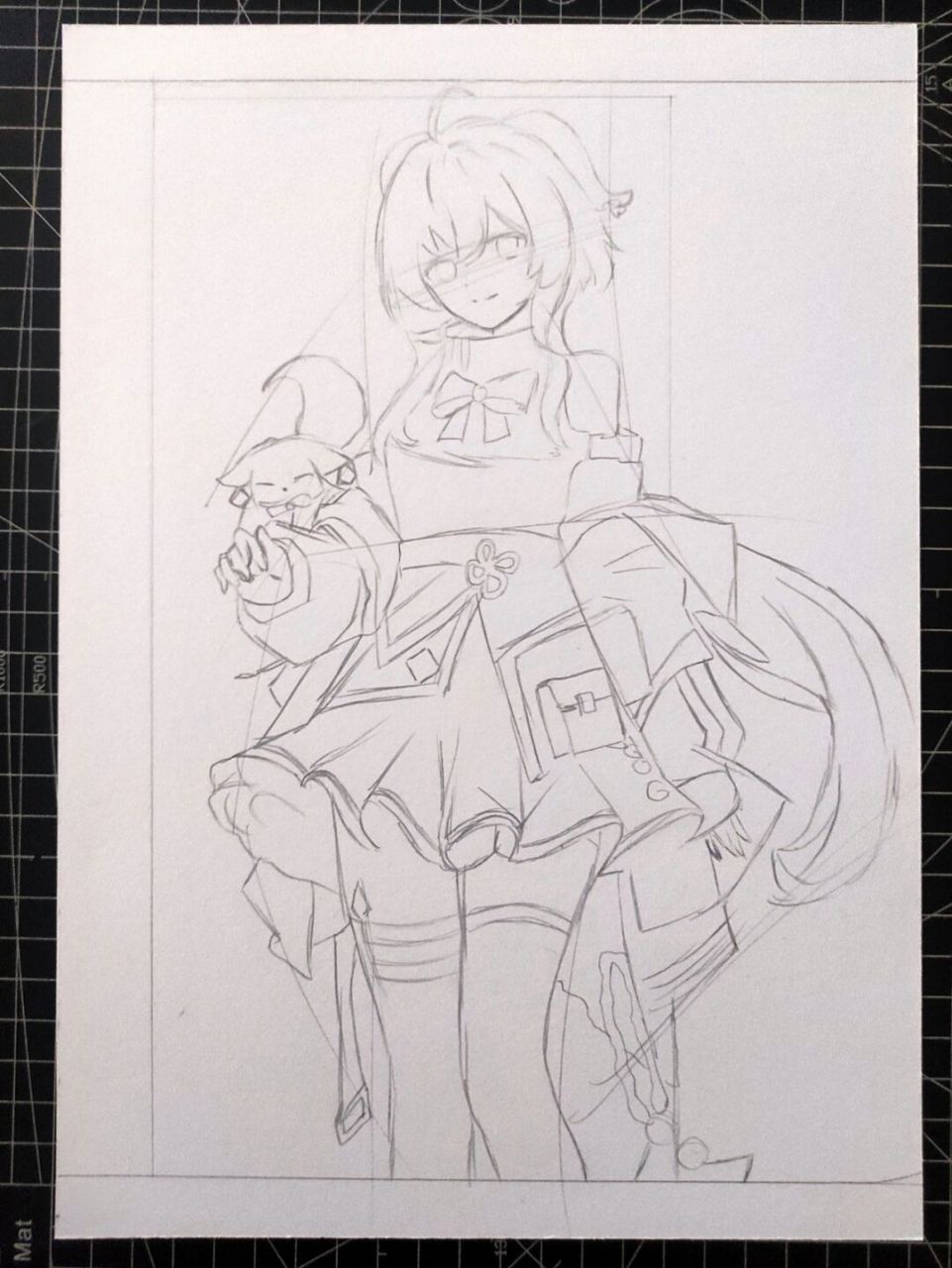 可爱 #甘雨# #临摹