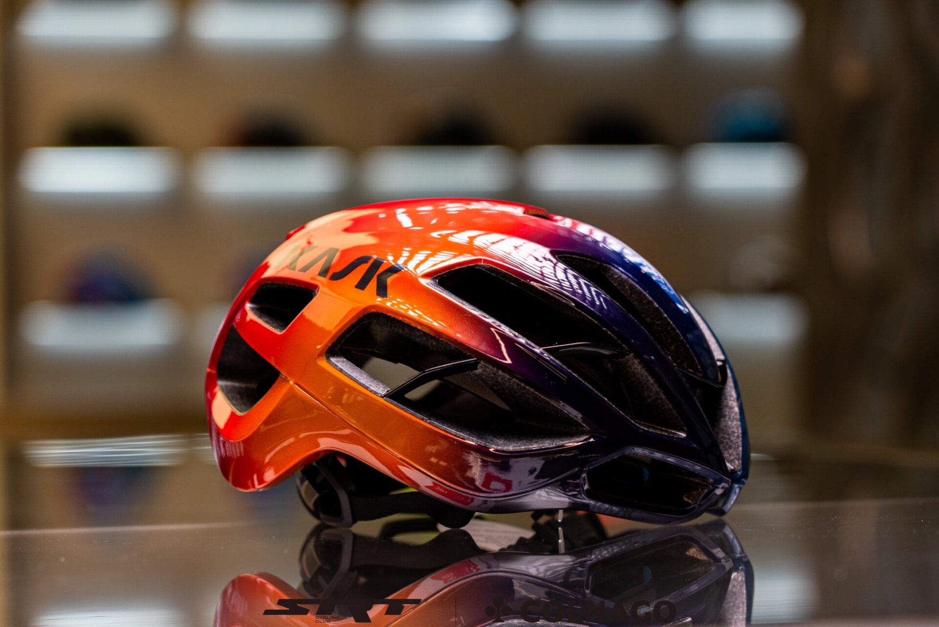 公路车头盔kask protone paul smith联名款 这是kask  protone paul