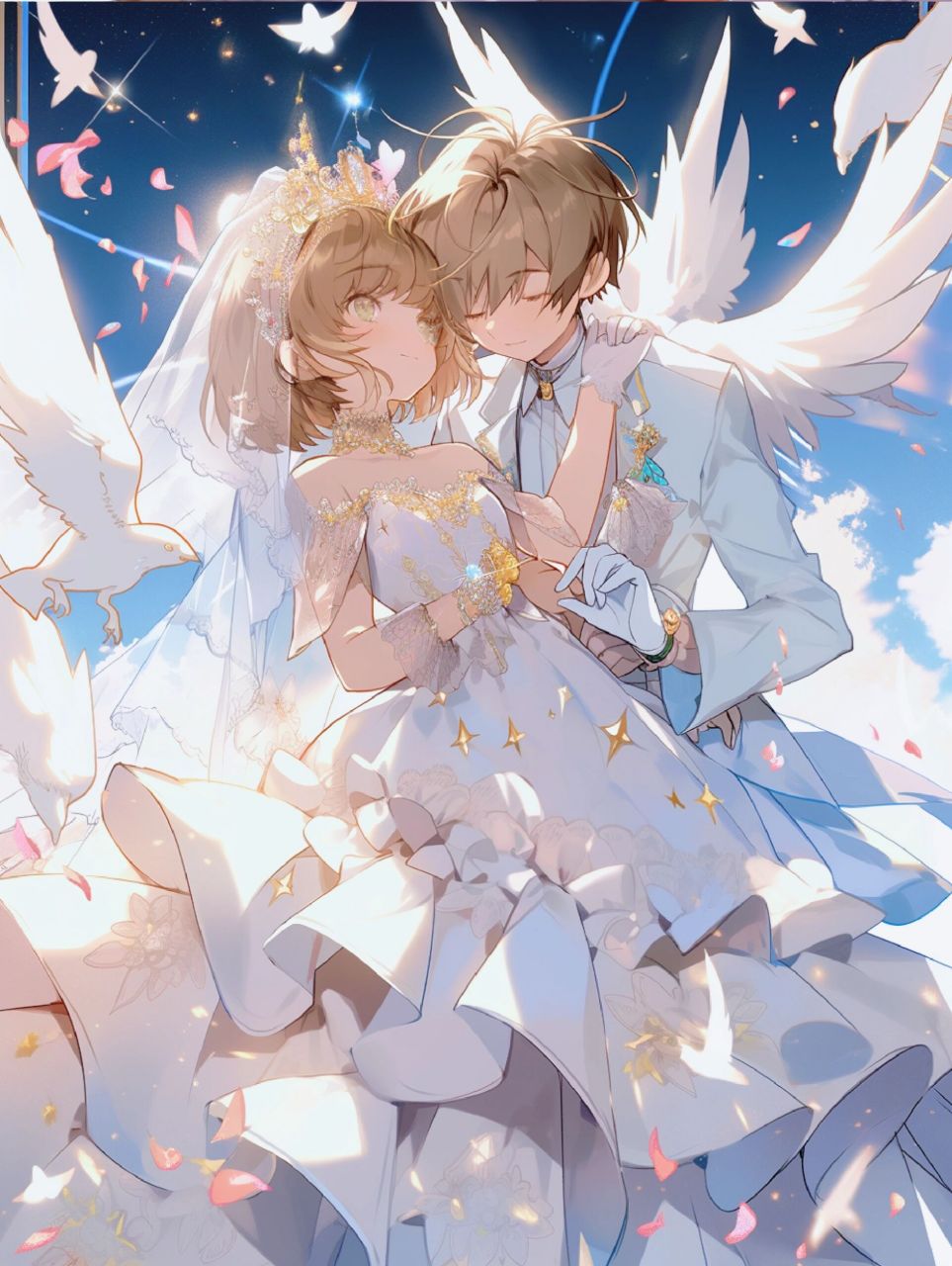 狼樱结芬! 周五当然是要磕糖啊啊啊啊!