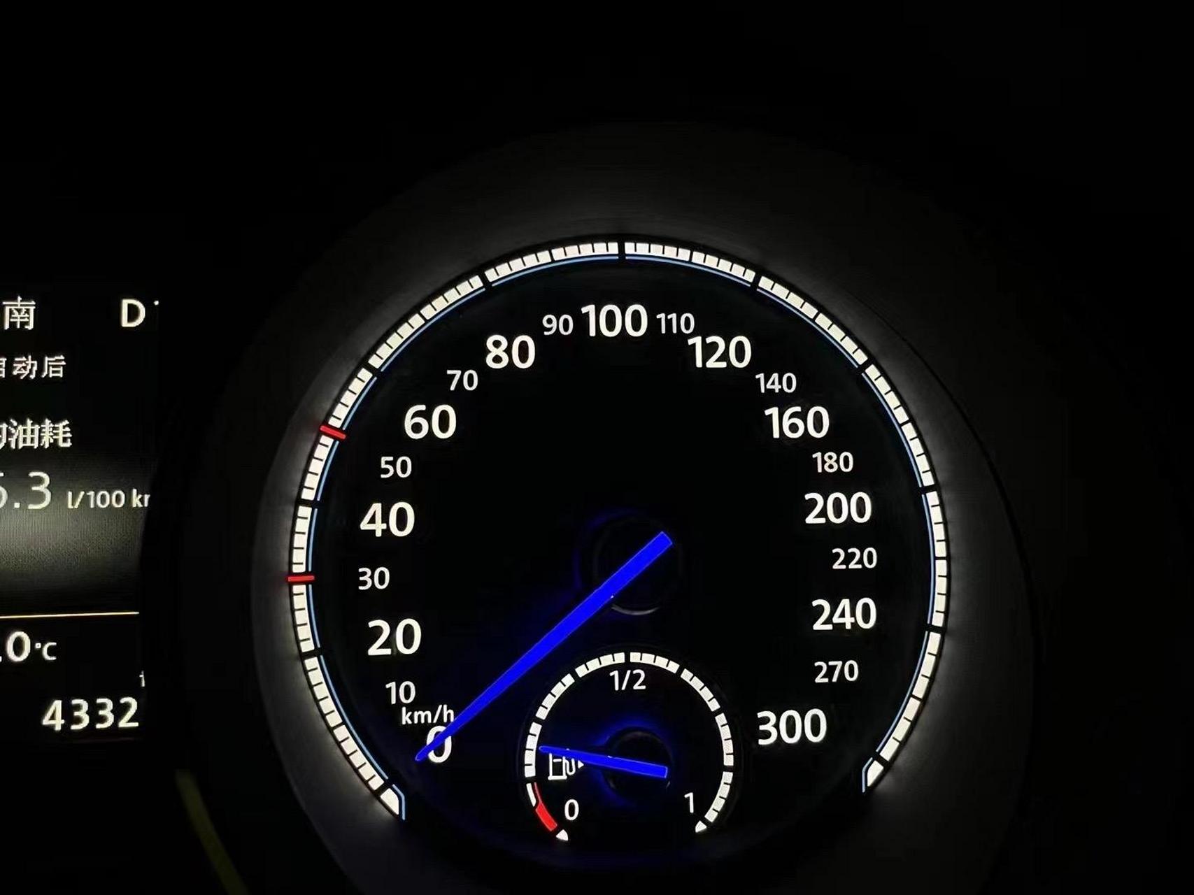 尚酷r.16年 蓝针大众 尚酷r 原版原漆 8万km 自带三联表