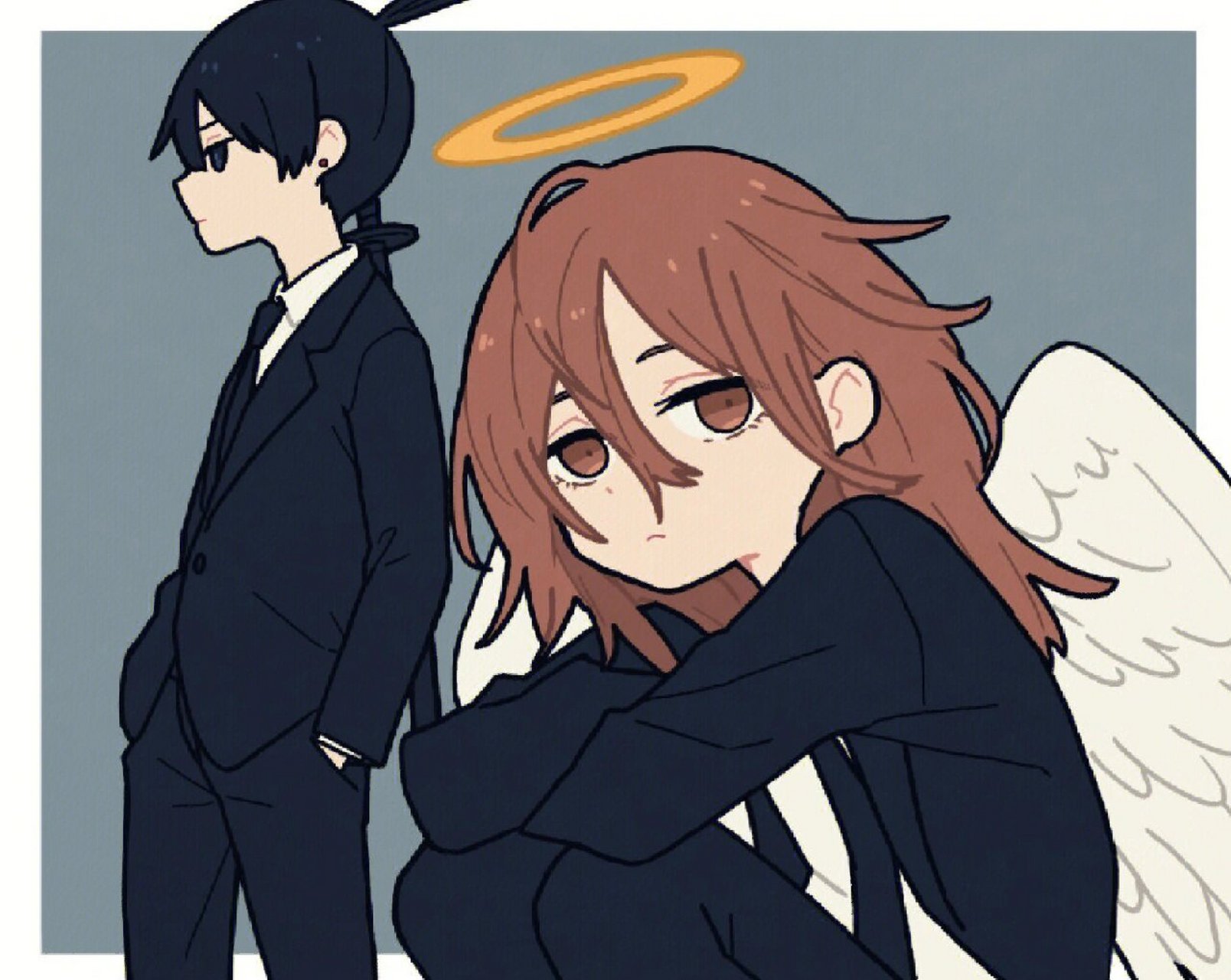 q版电锯人头像|帕瓦电次真爱?