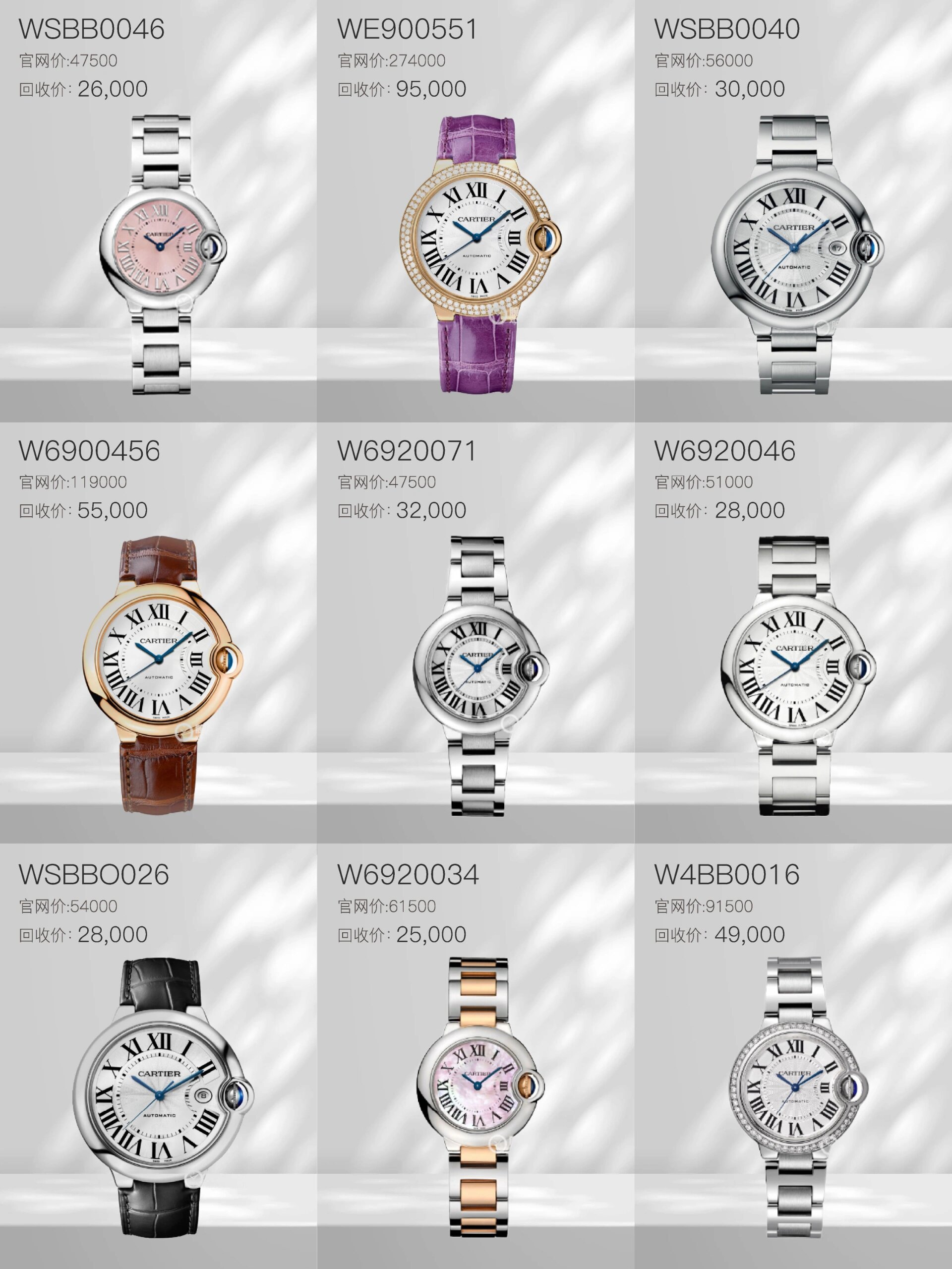 卡地亚蓝气球最新回收行情来了99高价变现