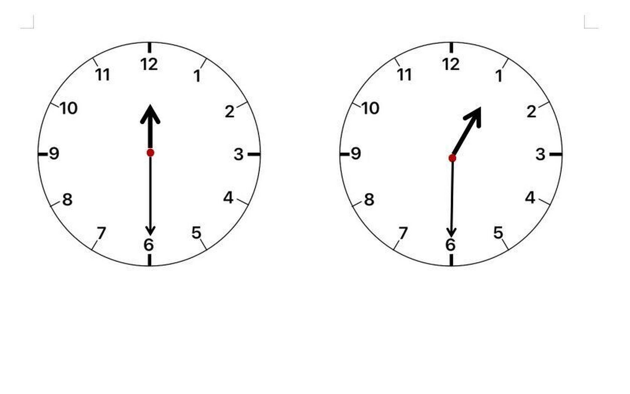 认识时钟 幼儿园中大班认识时钟玩教具#幼儿园# #幼儿园益智区素材