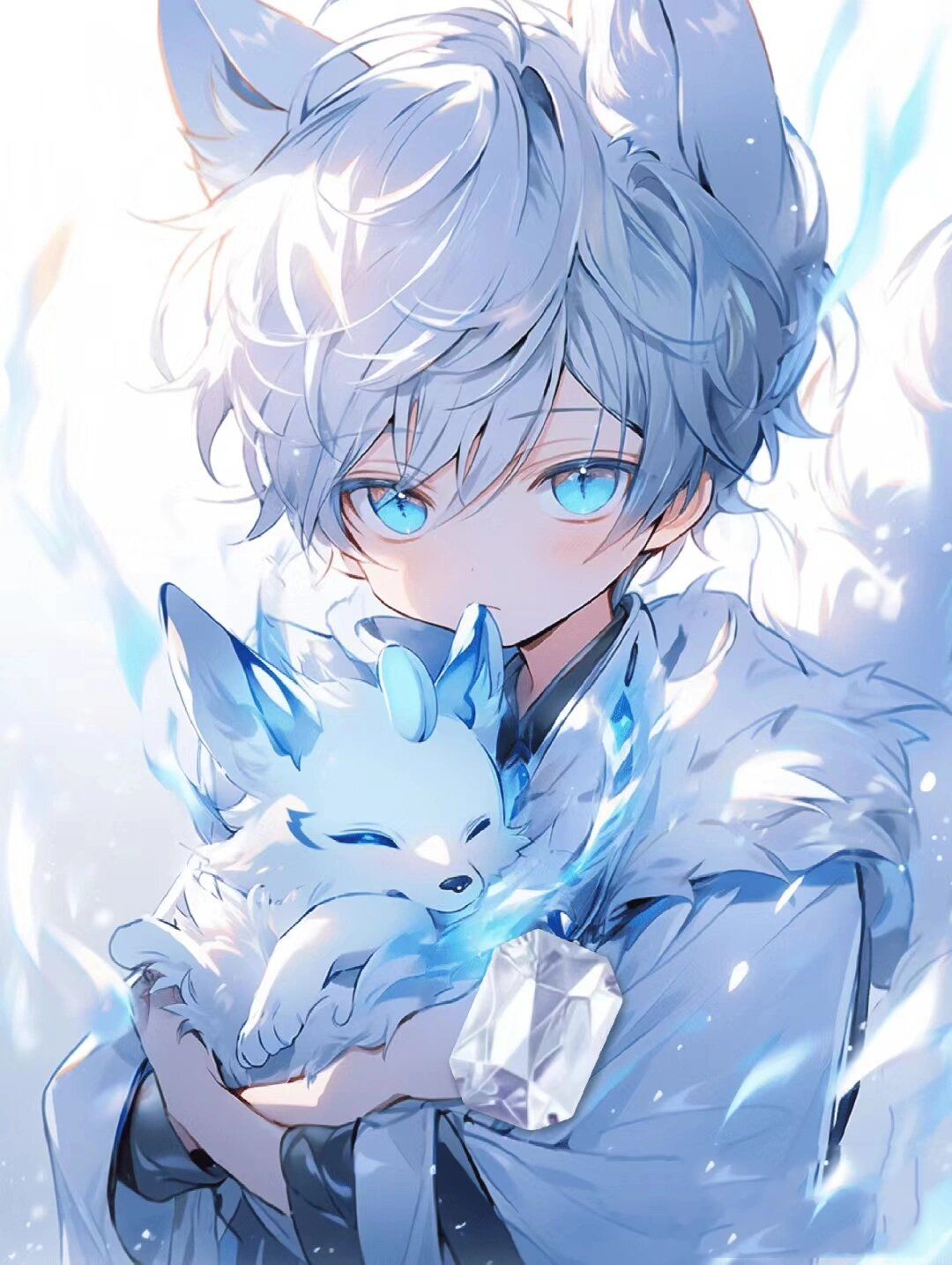 雪域少年(动漫头像)