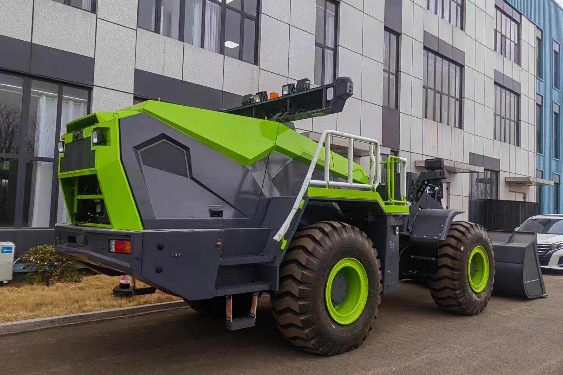 博雷顿958kle无人驾驶专用装载机来了!