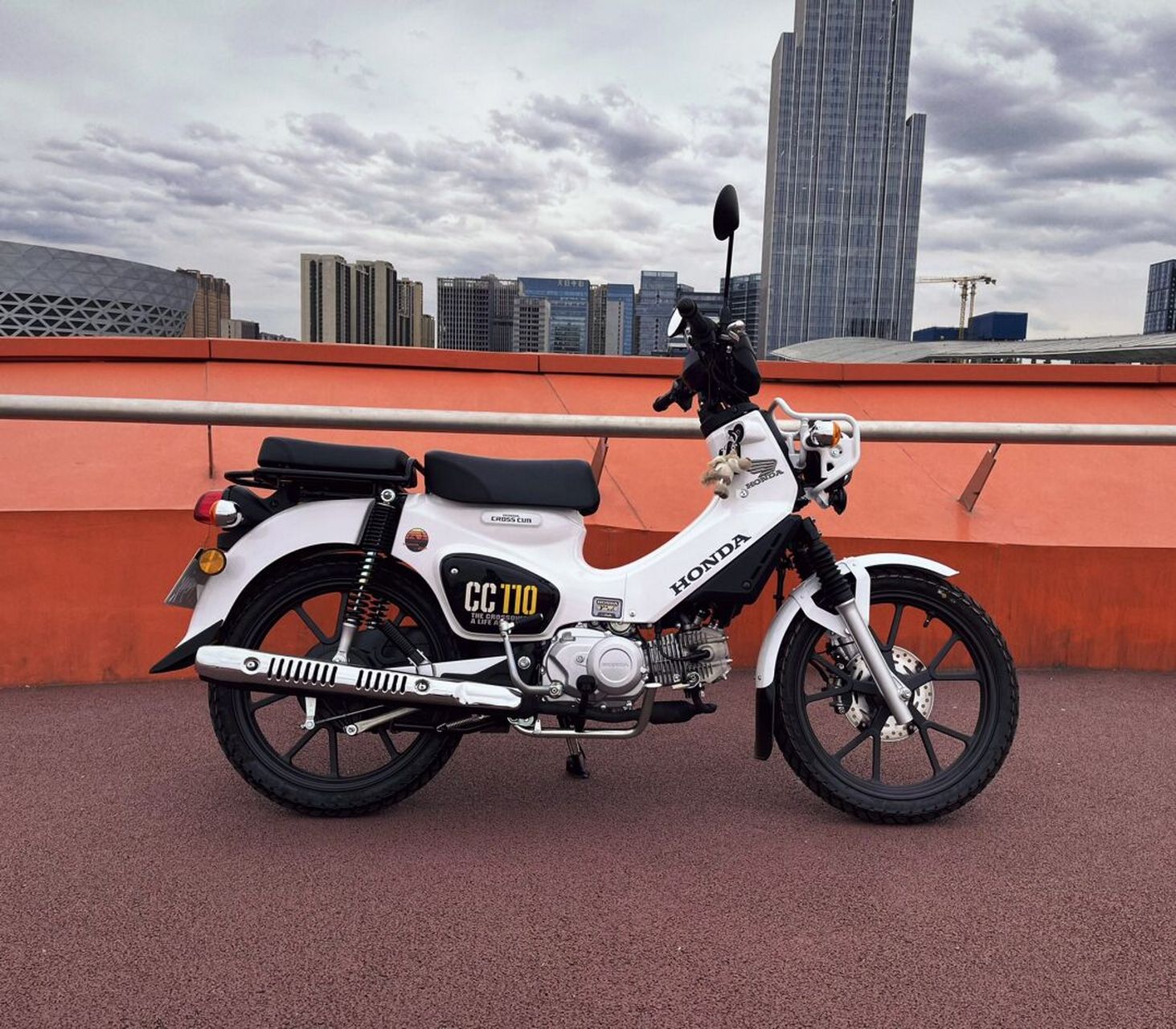 全川第一台|国行白色本田幼兽cc110来了!