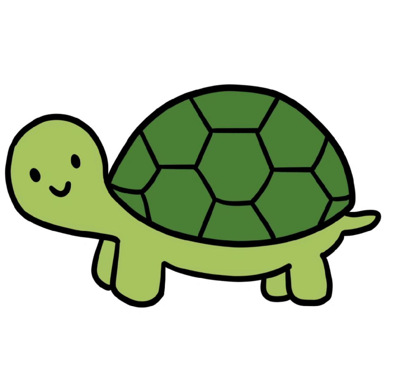 67可可爱爱的卡通版小动物简笔画 简单又可爱,附线稿,快学起来叭