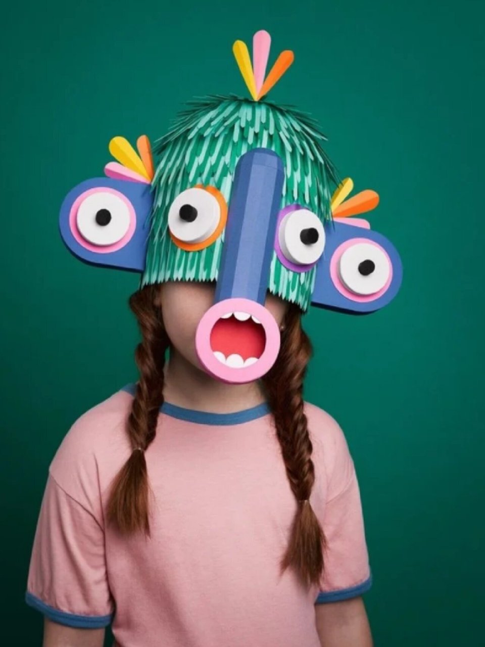 大小朋友都喜欢的怪兽面具