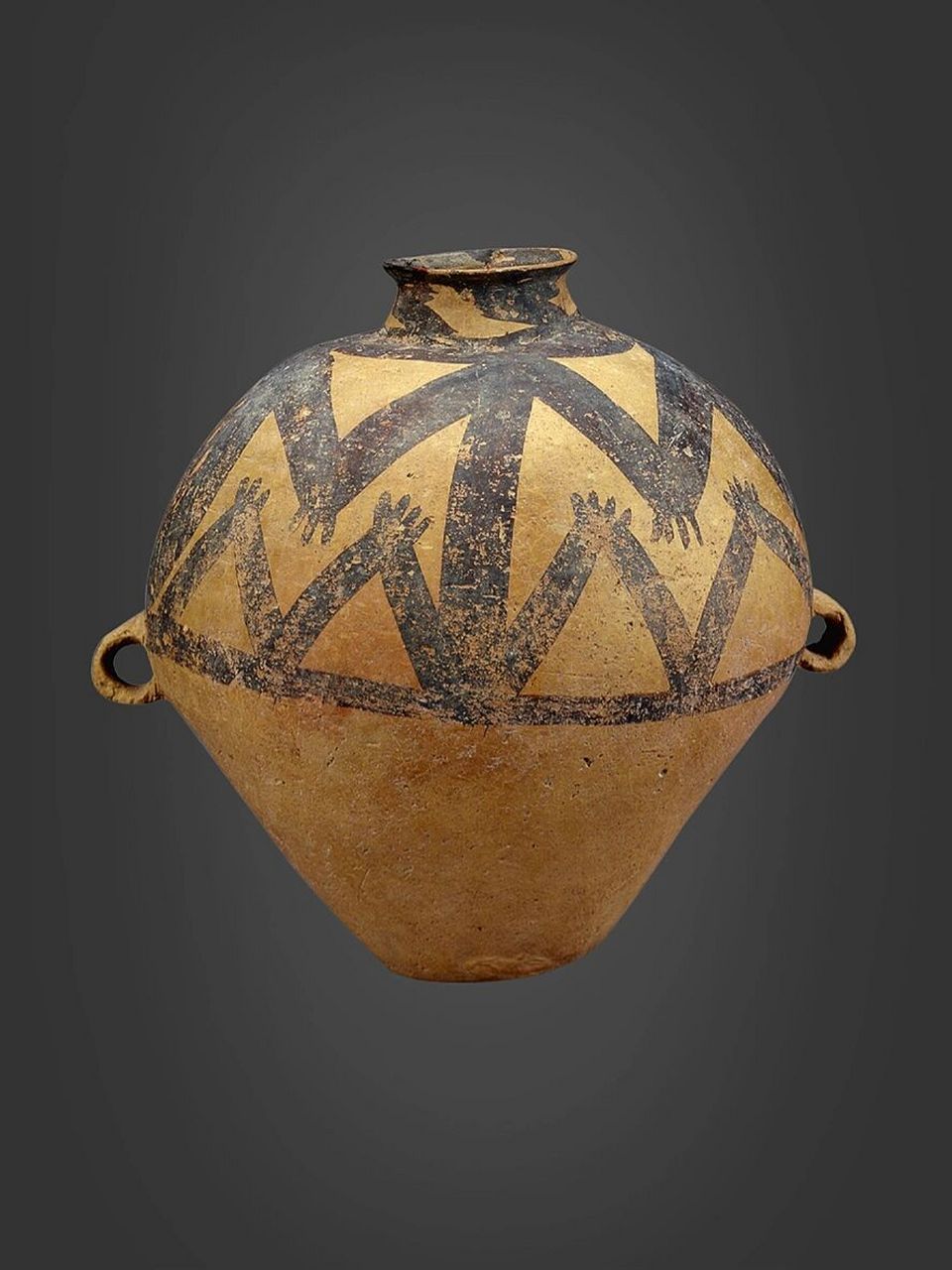 5000年前的中国古器之美:马家窑文化彩陶罐 马家窑文化产生于距今五千