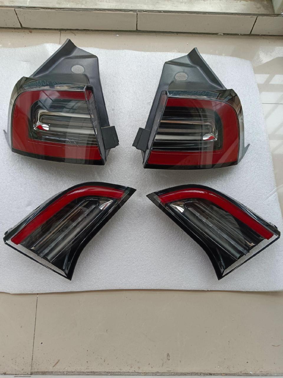 新款特斯拉model3model y原装拆车左右内外后尾灯总成一套