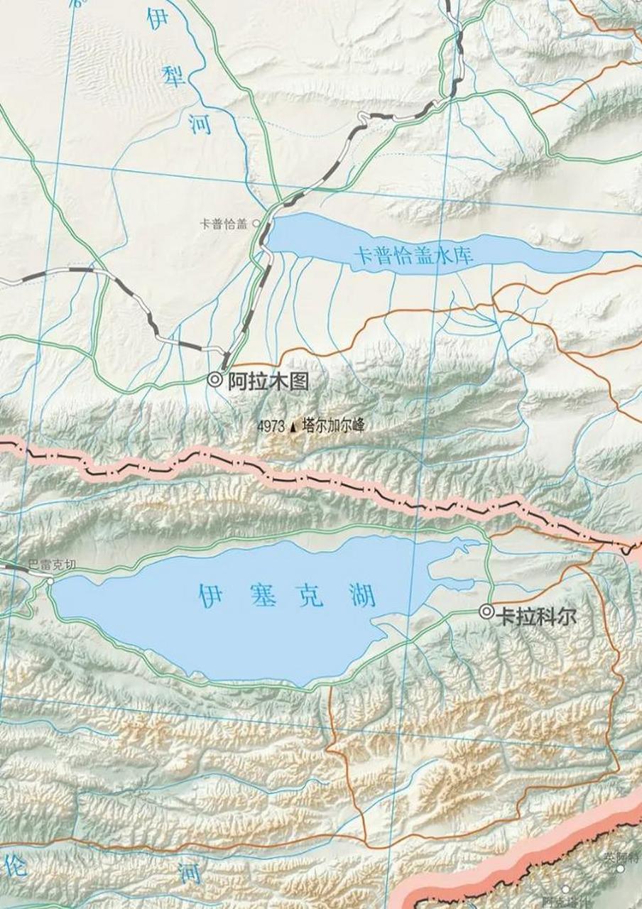 阿拉木图地理位置图片